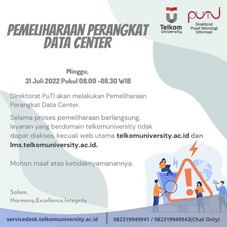 Pemeliharaan Perangkat Data Center