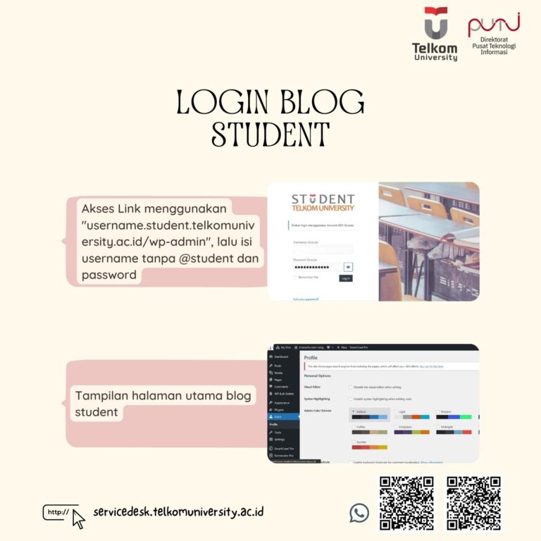 infografik panduan login blog