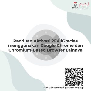 Panduan Aktivasi 2FA iGracias menggunakan Google Chrome dan Chromium-Based Browser Lainnya