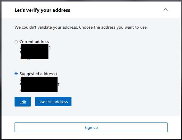 Use This Address (Microsoft Azure)