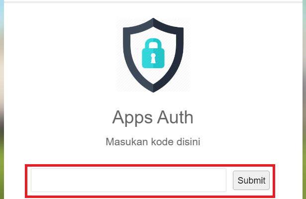Kolom Token iGracias (Auth)