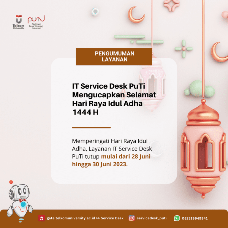 pengumuman layanan idul adha 2023