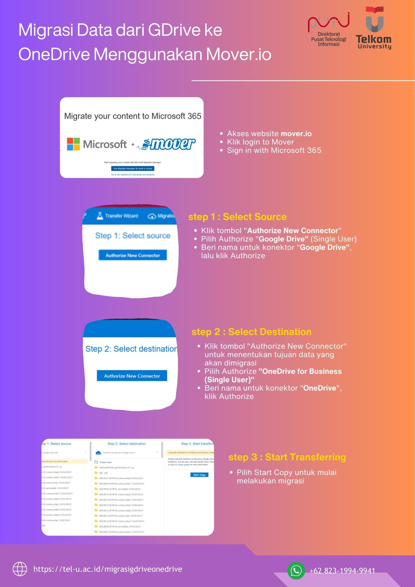 Bagaimana Cara Melakukan Migrasi Data dari GDrive ke OneDrive Menggunakan Mover?