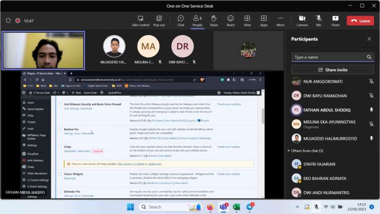 Transfer Knowledge 1:1 Website