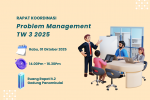 Rapat Koordinasi Problem Management Triwulan 3 2025