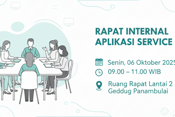 Rapat Internal Aplikasi Service Desk